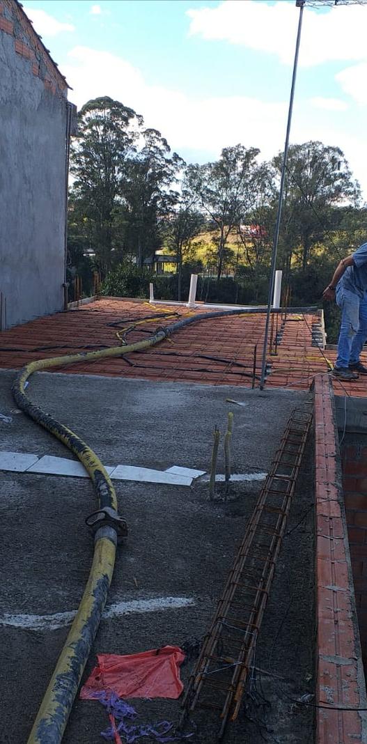Obra de laje sem conclusão